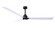 Alessandra - LK 72''Ceiling Fan in Matte Black (101|AKLK-BK-MWH-72)
