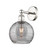 Downtown Urban One Light Wall Sconce in Polished Nickel (405|616-1W-PN-G1213-8SM)