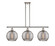 Ballston Three Light Island Pendant in Polished Nickel (405|516-3I-PN-G1213-10SM)