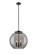 Ballston Three Light Pendant in Matte Black (405|221-3S-BK-G1213-16SM)