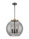 Ballston Three Light Pendant in Black Antique Brass (405|221-3S-BAB-G1213-16SM)