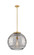 Ballston One Light Pendant in Brushed Brass (405|221-1S-BB-G1213-18SM)