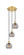 Ballston Three Light Pendant in Satin Gold (405|113B-3P-SG-G1213-6SM)