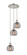 Ballston Three Light Pendant in Polished Nickel (405|113B-3P-PN-G1213-6SM)