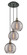 Ballston Three Light Pendant in Black Antique Brass (405|113B-3P-BAB-G1213-10SM)