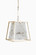 Stacey One Light Chandelier in Champagne Silver (550|SCH-192100)