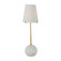 Janie One Light Table Lamp in Stained Gold|White Linen (550|SCH-169080)