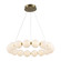 Orb II LED Chandelier in Antique Gold (110|MDN-1591 AG)