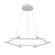 Celestia LED Chandelier in White (110|MDN-1565 WH)