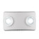 Emergency LED Emergency Lighting in White (110|EM-6002 WH)