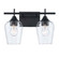 Kieran Two Light Vanity in Black (110|71832 BK)