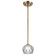 Sequoia One Light Flush Mount in Antique Gold (110|11661 AG)