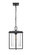 Adair One Light Outdoor Hanging Lantern in Powder Coated Black (59|42625-PBK)