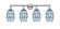 Edison Four Light Bath Vanity in Antique Copper (405|616-4W-AC-G557-6SM)