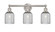 Edison Three Light Bath Vanity in Polished Chrome (405|616-3W-PC-G559-5CL)