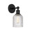 Edison One Light Wall Sconce in Matte Black (405|616-1W-BK-G559-5CL)
