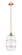 Edison One Light Mini Pendant in Antique Copper (405|616-1S-AC-G557-10CL)