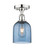 Edison One Light Semi-Flush Mount in Polished Chrome (405|616-1F-PC-G558-6BL)