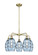 Ballston LED Chandelier in Antique Brass (405|516-5CR-AB-G557-6BL) Ballston LED Chandelier in Antique Brass (405|516-5CR-AB-G557-6BL)