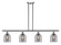Ballston Four Light Island Pendant in Matte Black (405|516-4I-BK-G558-6BL)