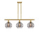 Ballston Three Light Island Pendant in Satin Gold (405|516-3I-SG-G556-8SM)