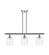 Ballston Three Light Island Pendant in Polished Chrome (405|516-3I-PC-G558-6CL)