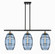 Ballston Three Light Island Pendant in Black Antique Brass (405|516-3I-BAB-G557-8BL)