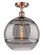 Ballston One Light Semi-Flush Mount in Antique Copper (405|516-1C-AC-G556-12SM)