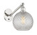 Ballston One Light Wall Sconce in Polished Nickel (405|317-1W-PN-G122C-8CL)