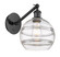 Ballston One Light Wall Sconce in Matte Black (405|317-1W-BK-G556-8CL)