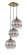 Ballston Three Light Pendant in Antique Brass (405|113B-3P-AB-G556-10SM)