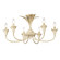 Lillianne Six Light Semi-Flush Mount in Antique Ivory (62|0846-6SF AI)