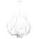 Waylon Six Light Chandelier in White (400|16-1378WT)