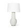 Lizza One Light Table Lamp in White (400|13-1529WT)