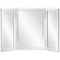 Tripoli Trifold Vanity Mirror in Silver (204|99003)