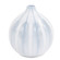 Chevron Vase in Blue and White (204|42044)
