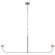 Pedra LED Chandelier in Polished Nickel (268|KW 5625PN-ALB)