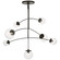 Prescott Four Light Chandelier in Bronze (268|KS 5404BZ-CG) Prescott Four Light Chandelier in Bronze (268|KS 5404BZ-CG)