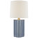 Lakepoint LED Table Lamp in Polar Blue Crackle (268|BBL 3634PBC-L)