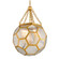 Hexsation Four Light Chandelier in Vintage Brass (68|301-74-VB)