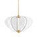 Freya LED Pendant in Vintage Brass (68|380-30-VB)