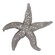 The Starfish Figurine in Silver (204|12174)