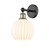 Downtown Urban LED Wall Sconce in Black Antique Brass (405|616-1W-BAB-G1217-8WV)