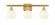 Ballston LED Bath Vanity in Satin Gold (405|516-3W-SG-G1217-6WV)