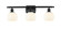 Ballston LED Bath Vanity in Matte Black (405|516-3W-BK-G1217-6WV)