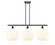 Ballston LED Island Pendant in Oil Rubbed Bronze (405|516-3I-OB-G1217-12WV)