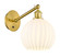Ballston LED Wall Sconce in Satin Gold (405|317-1W-SG-G1217-8WV)