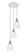 Ballston LED Pendant in White Polished Chrome (405|113B-3P-WPC-G394)