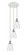 Ballston LED Pendant in White Polished Chrome (405|113B-3P-WPC-G392)