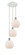 Ballston LED Pendant in White Polished Chrome (405|113B-3P-WPC-G121-8)